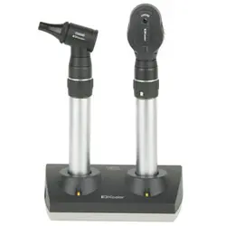 Ophtalmoscope standard / Ensemble de bureau rechargeable otoscope standard