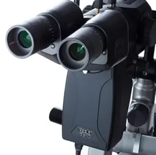 Câmera de lâmpada de fenda pronta para digitalização com o software de geração de imagens Kapture