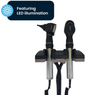 Practitioner ophthalmoscope / Fibre Optic otoscope corded unit set 240V